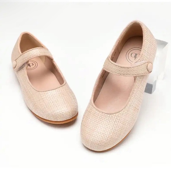 Baby shoes size 10 Brand new Little Girl Dress Shoes Mary Jane Ballet Flats .. - Picture 2 of 5